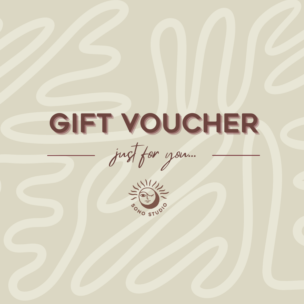 Sono Studio Gift Voucher